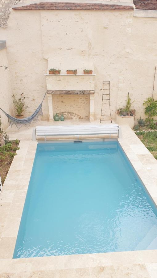 La Croix Au Maitre Hotel Coulanges-la-Vineuse Bagian luar foto
